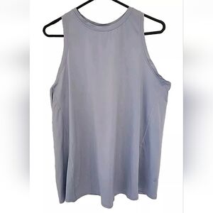 Lululemon Split Back Tank Top Size 8 Purple Blue